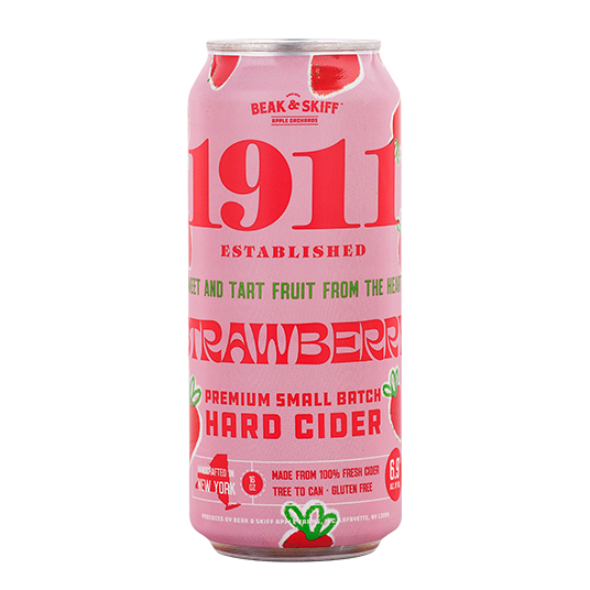 1911 Strawberry Hard Cider 4 Pack 355mL Cans