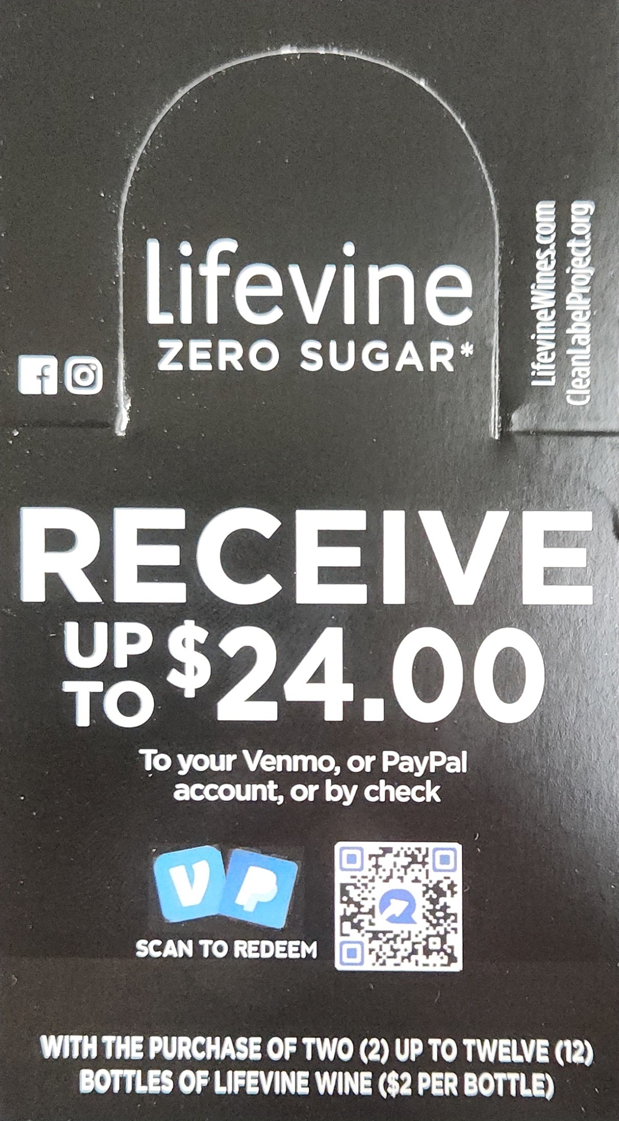 Lifevine Zero Sugar Wines