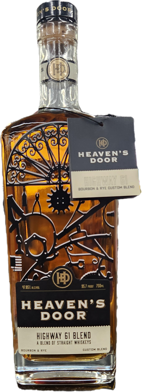 Heavens Door Highway 61 Blend Whiskey Barrel Pick 750mL