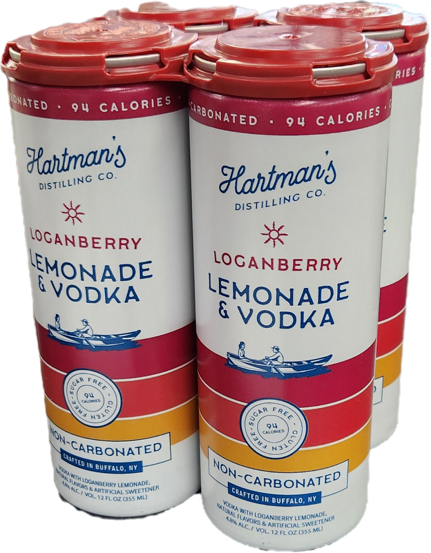 Hartman's Loganberry Lemonade & Vodka 4 Pack