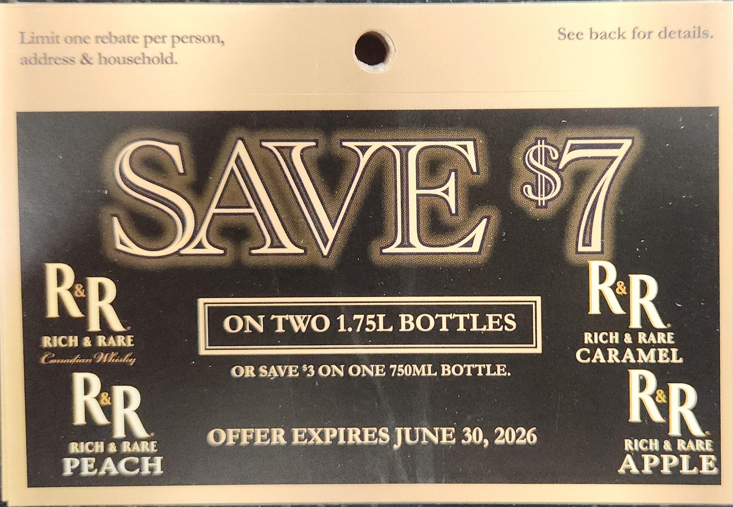 Rich & Rare Canadian Whiskey