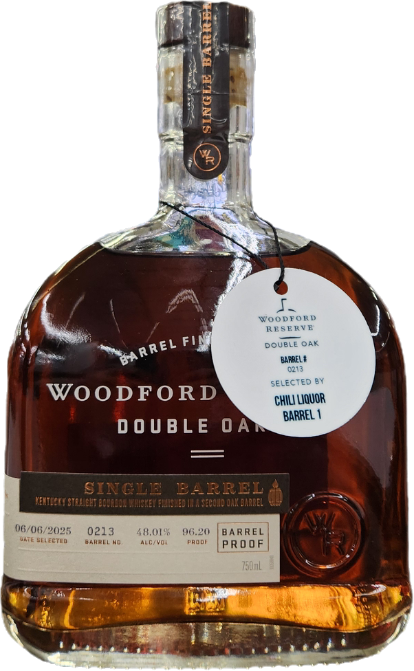 Woodford Double Oaked Single Barrel 96.2 Proof 750mL