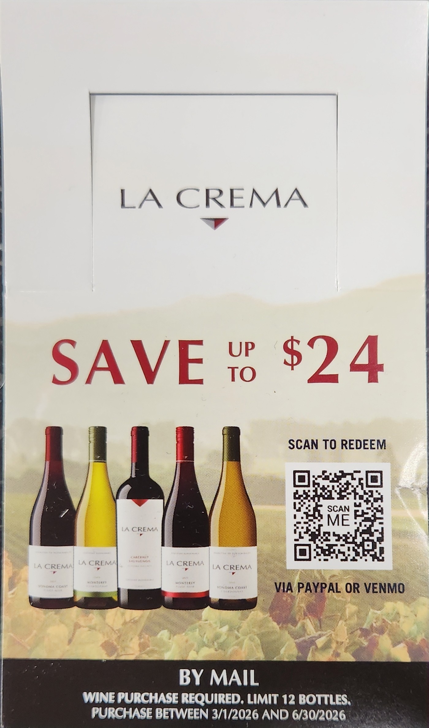 La Crema Wine
