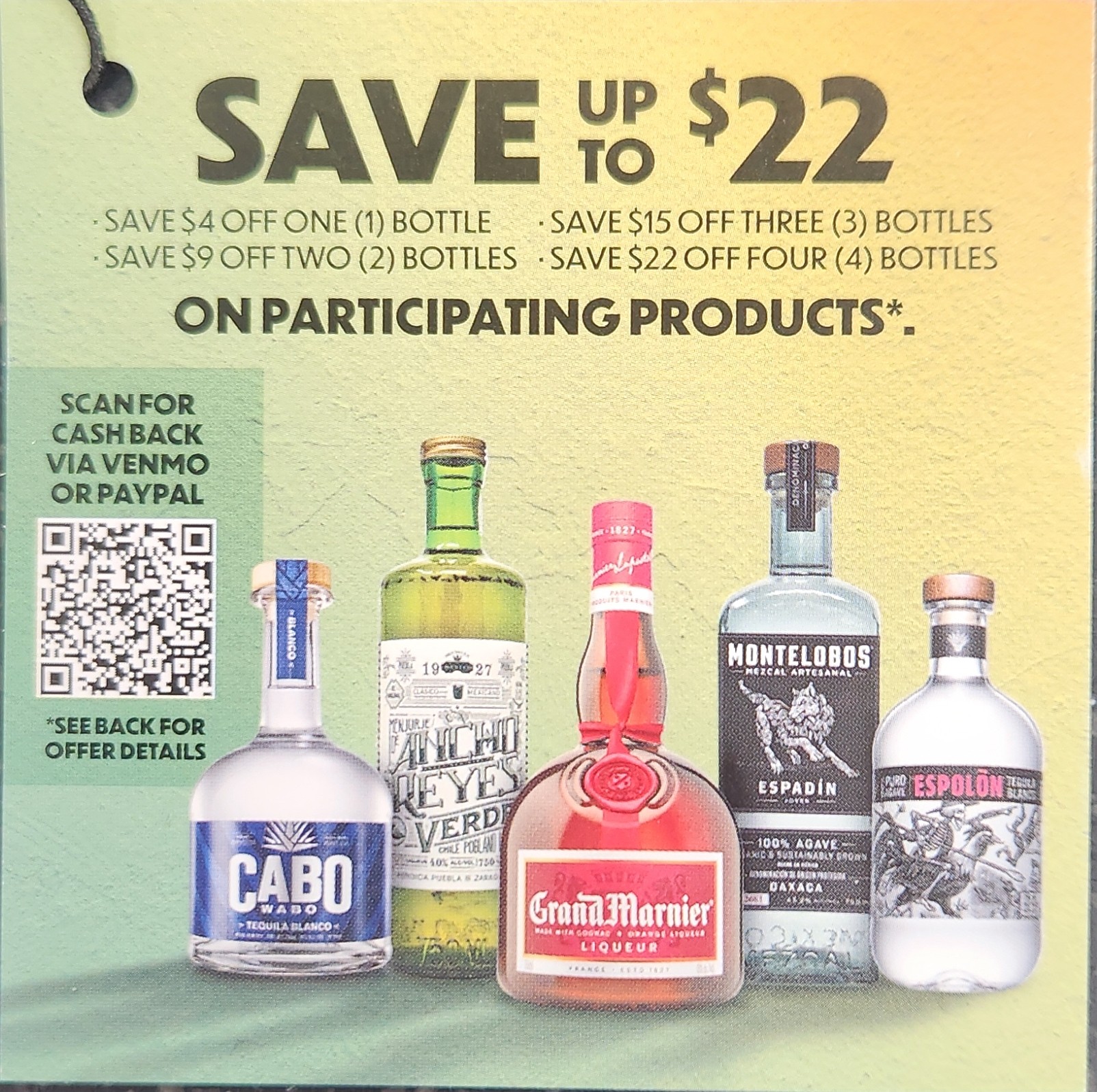 Margarita Your Way: Cabo Wabo, Ancho Reyes, Espolon, Montelobos, Grand Mariner