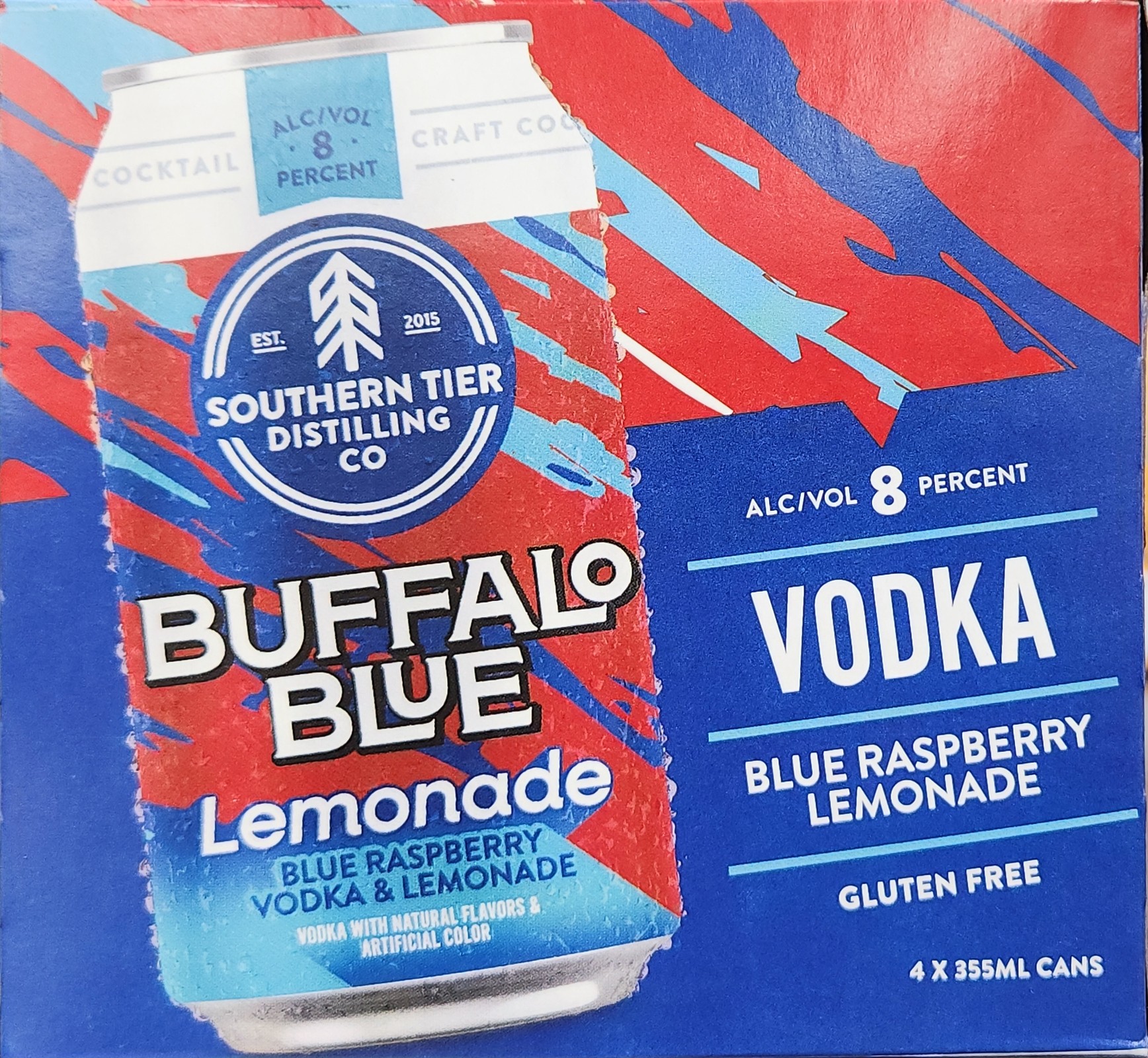 Southern Tier Buffalo Blue Vodka Lemonade 4 Pack 355mL