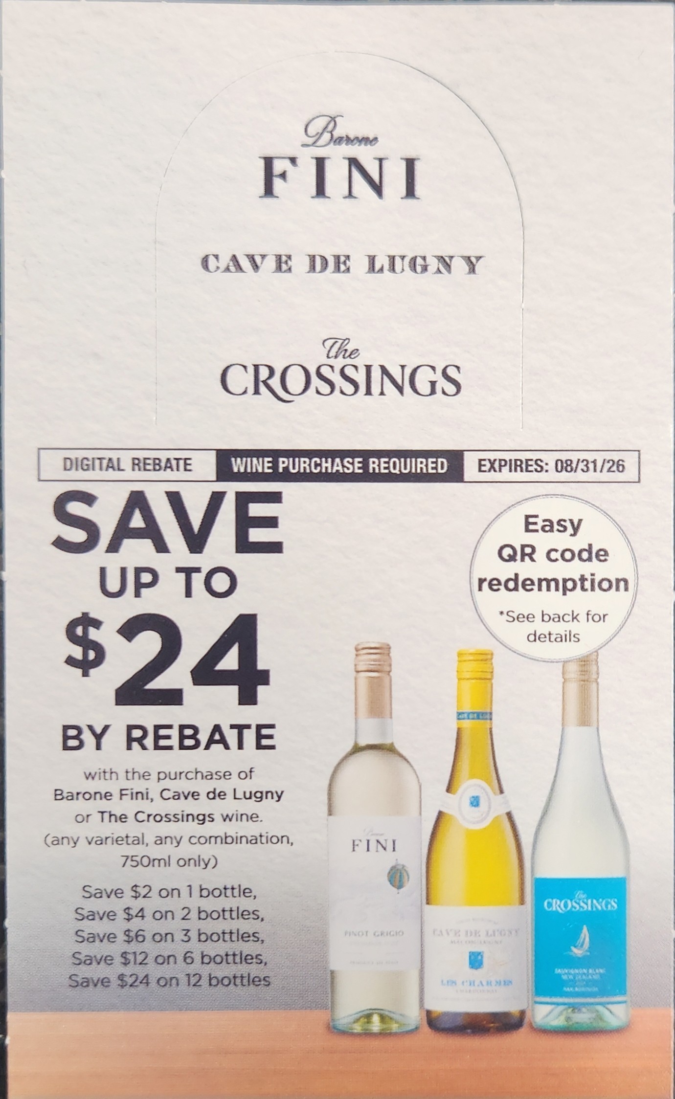 Barone Fini, Cave de Lugny, the Crossings