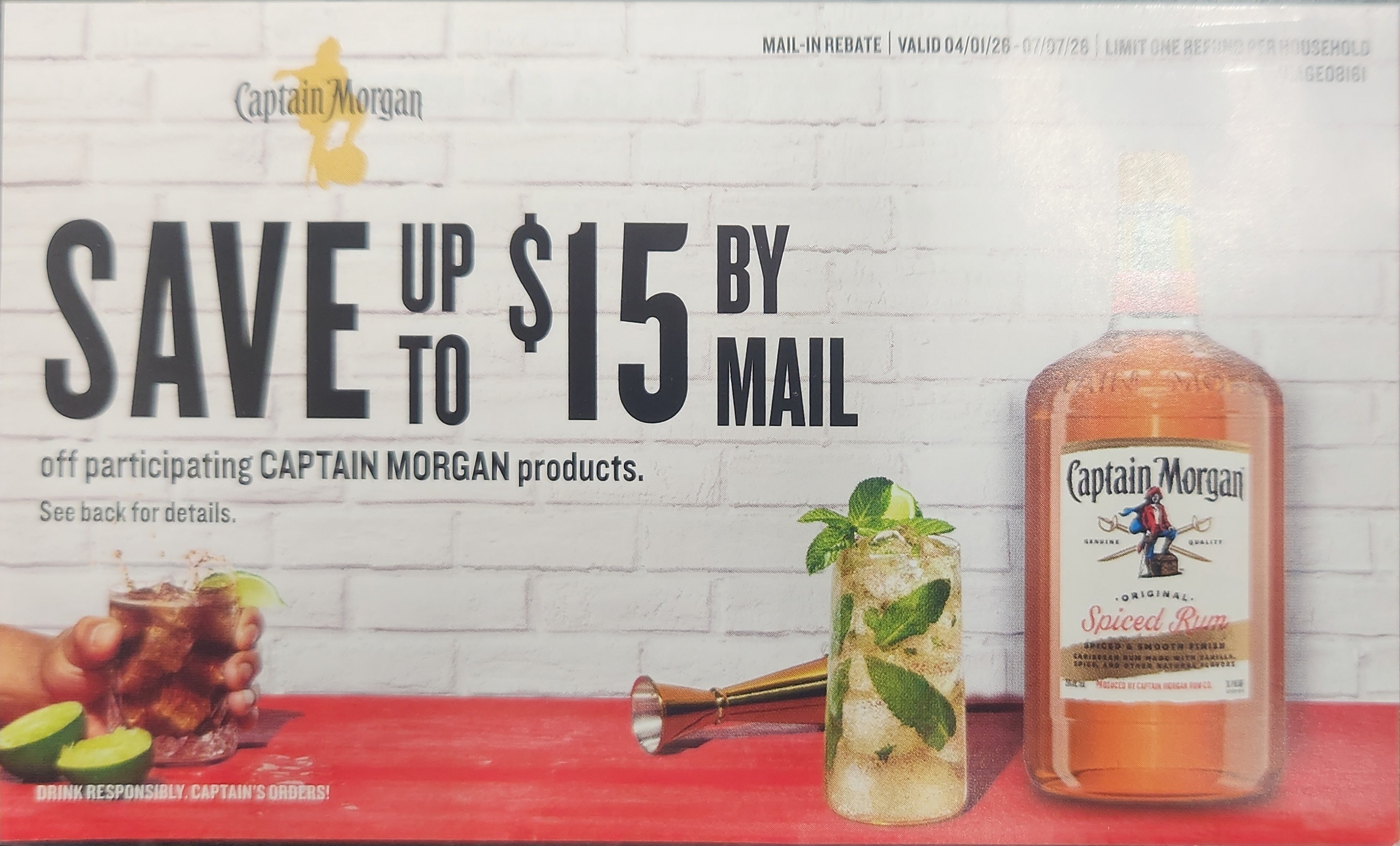 Captain Morgan 1.75L