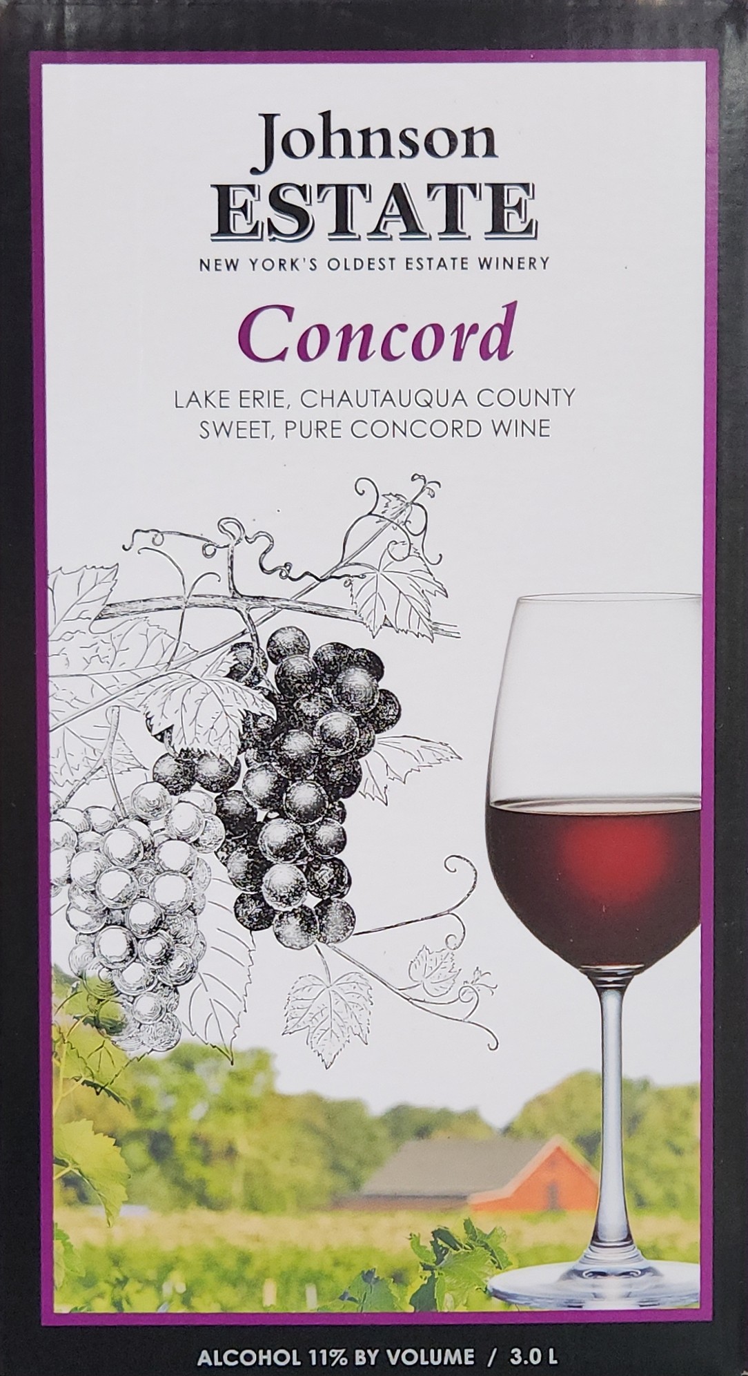 Johnson Estate Concord 3L