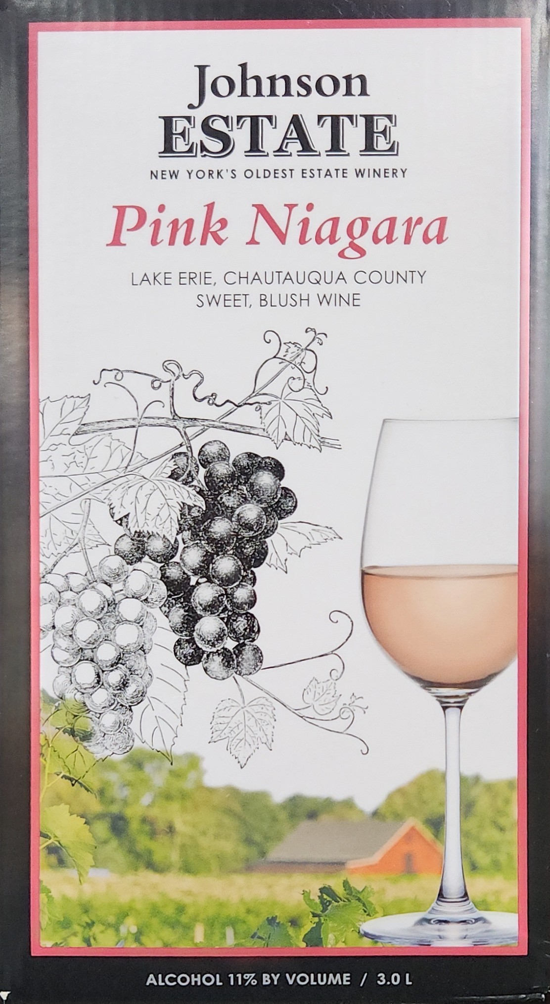 Johnson Estate Pink Niagara 3L