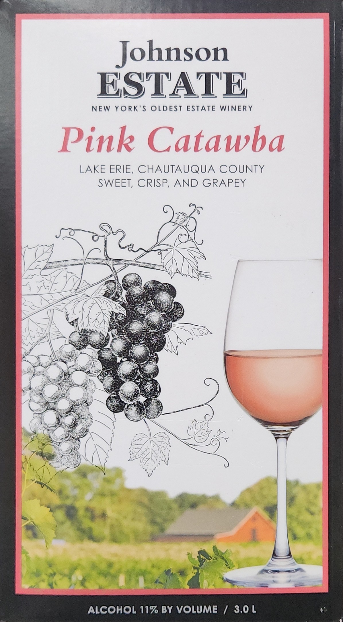 Johnson Estate Pink Catawba 3L