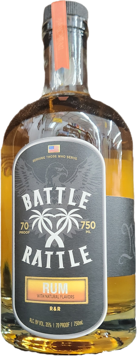 Battle Rattle Rum 750mL
