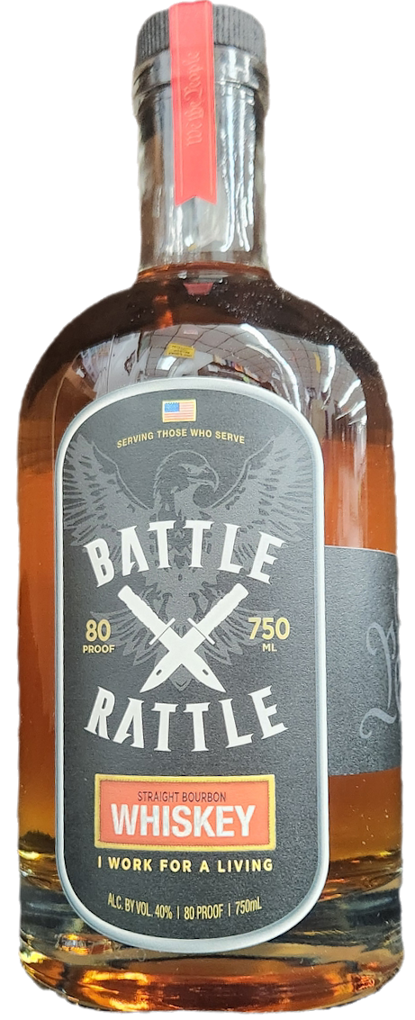 Battle Rattle Bourbon Whiskey 750mL
