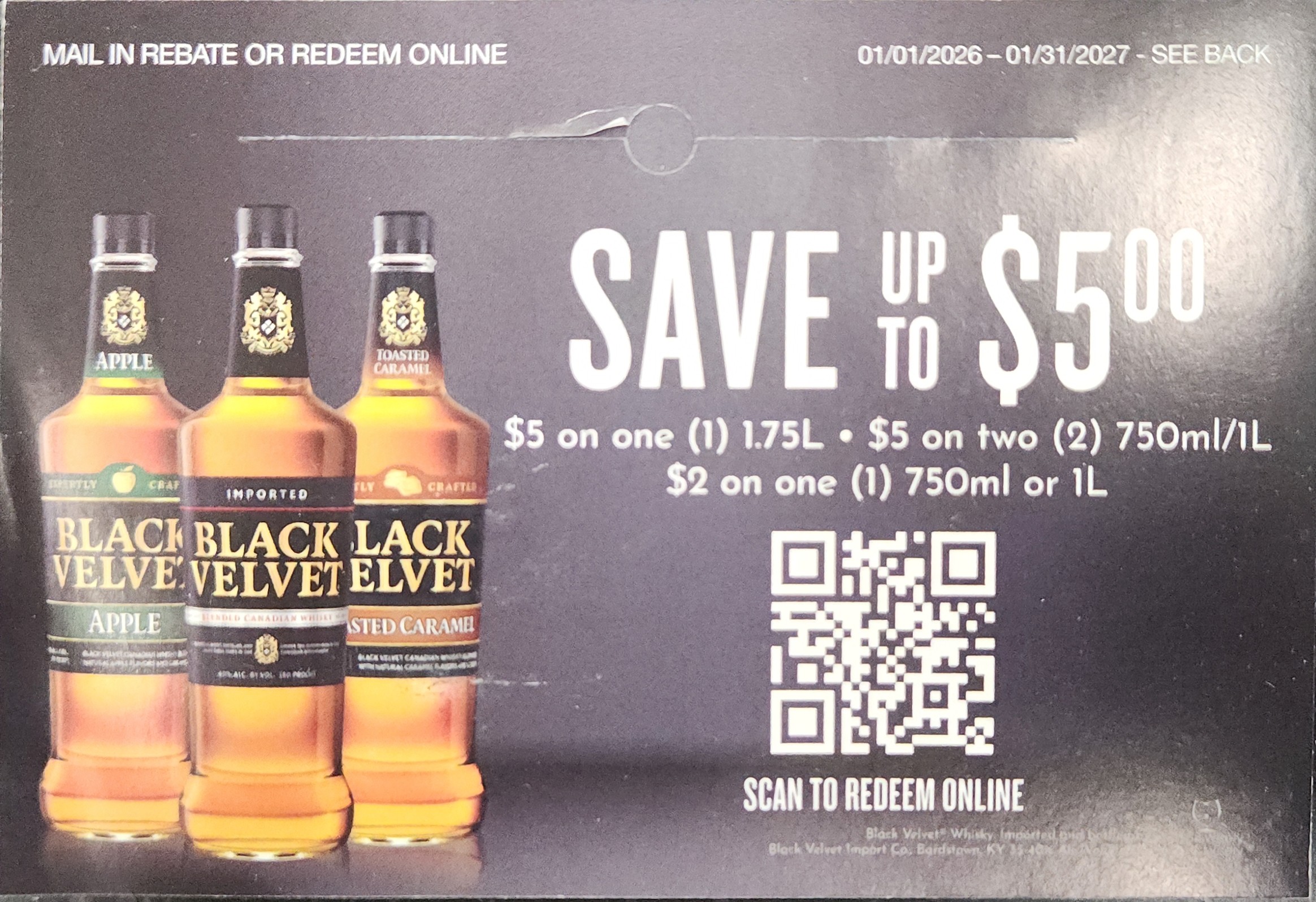 Black Velvet Whiskey