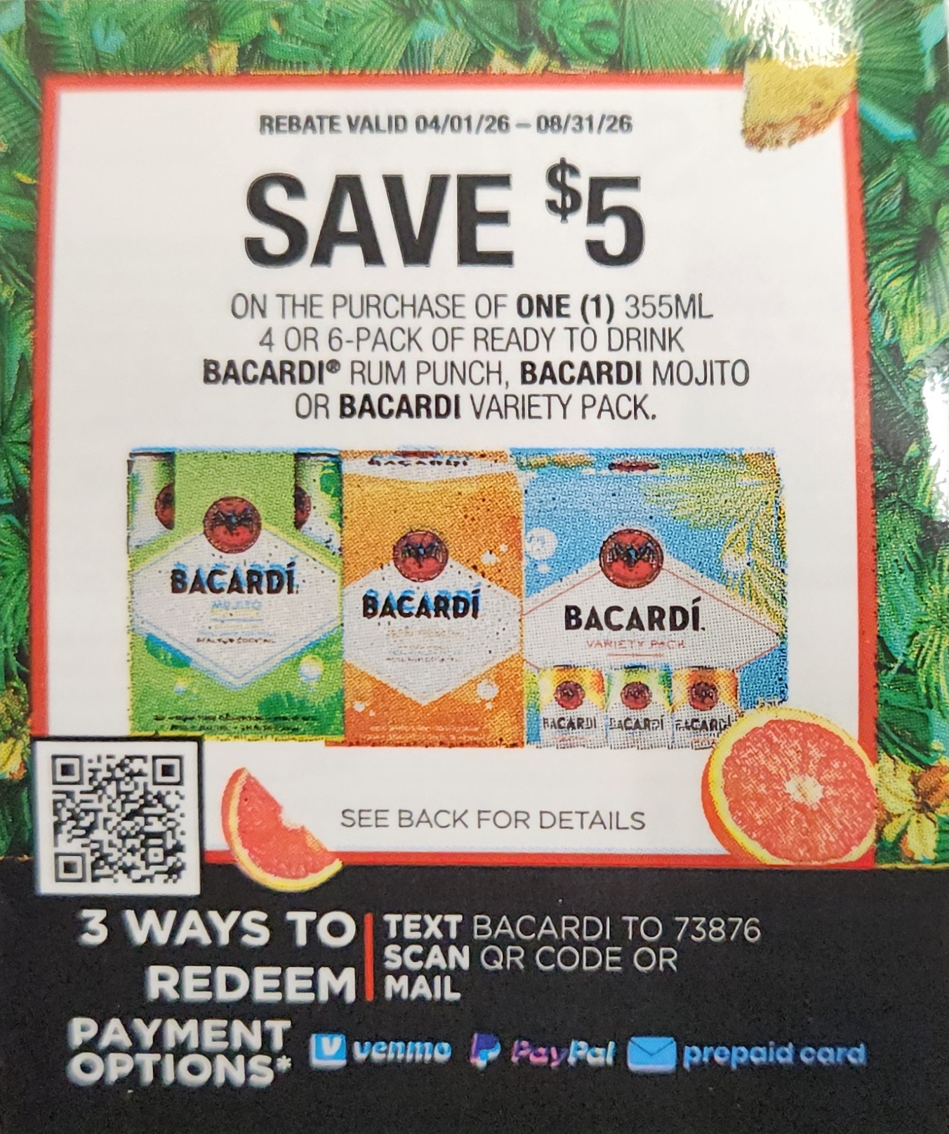 Bacardi Canned Cocktails