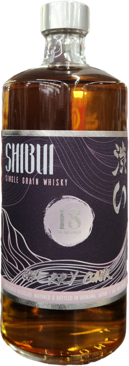 Shibui Sherry Cask 18 Year Whisky 750mL
