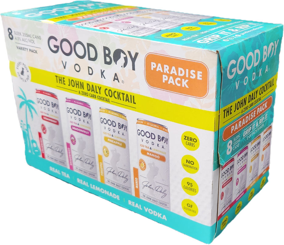 Good Boy Paradise Variety 8 Pack 355mL Cans
