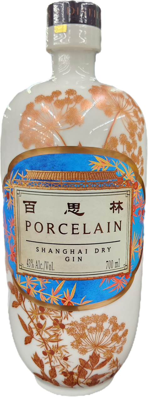 Porcelain Shanghai Dry Gin 700mL