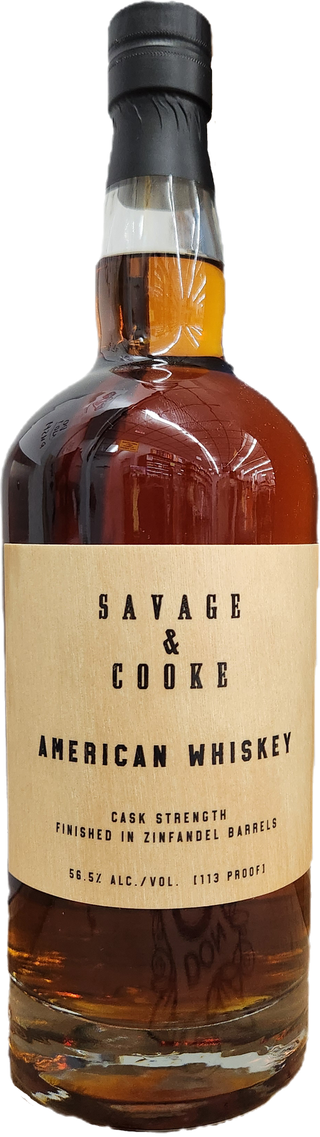 Savage & Cooke American Whiskey Cask Strength 750mL
