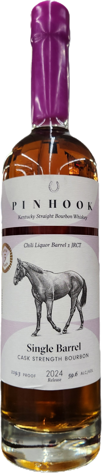 Pinhook Cask Strength Bourbon Barrel #1 750mL