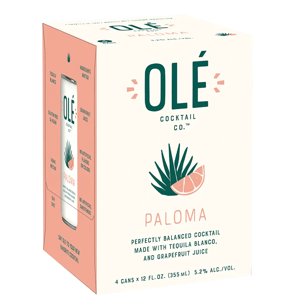 Olé Tequila Paloma Cocktails 4 Pack 355mL Cans