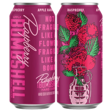 Three Brothers Bombshell Raspberry Hard Cider 4Pk Cans