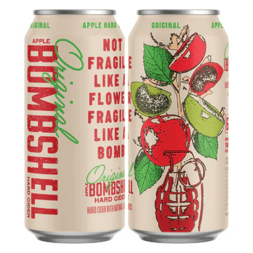 Three Brothers Bombshell Original Hard Cider 4 Pack 355mL Cans
