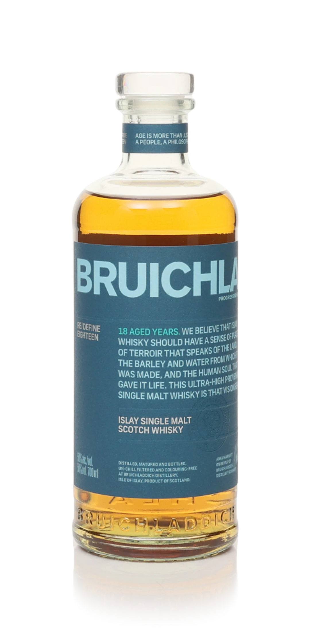 Bruichladdich 18 Year Single Malt Scotch Whisky 750mL