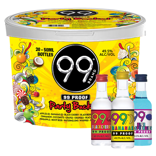 99 PROOF PARTY BUCKET 20/50ML