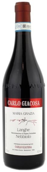 Carlo Giacosa Nebbiolo Maria Grazia DOC 2022 750mL