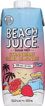 BEACH JUICE STRW GUAVA 500