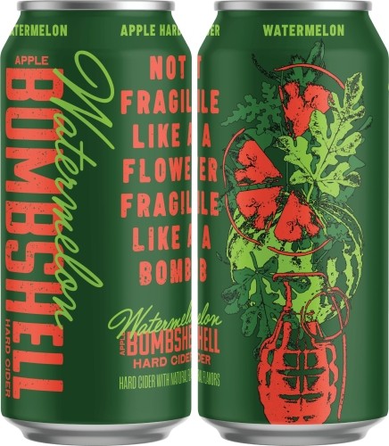 Bombshell Watermelon Cider 4Pk Cans