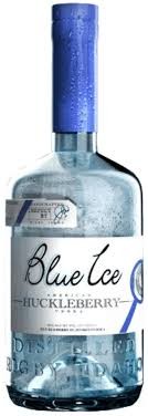 BLUE ICE HUCKLEBERRY VODKA  L