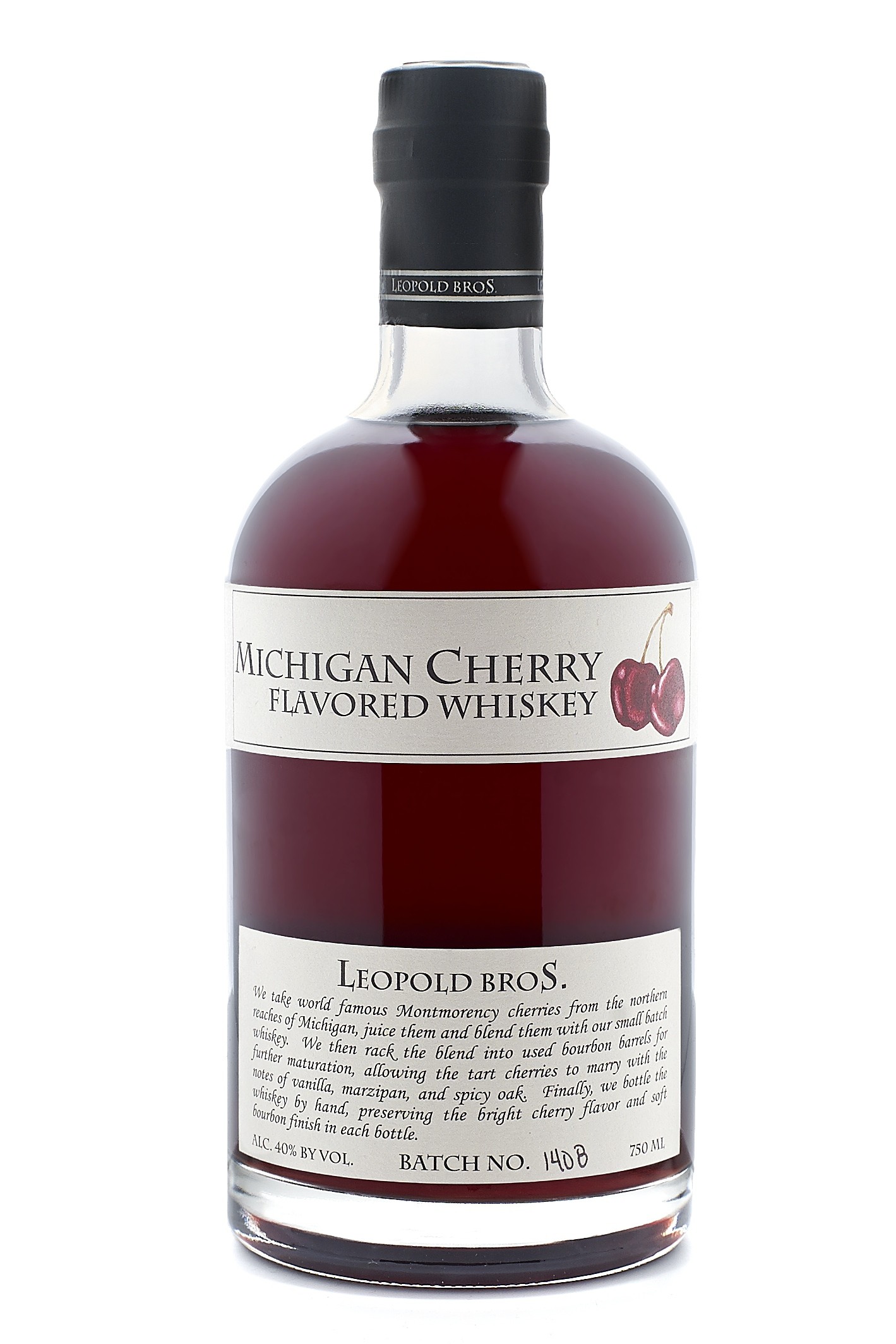 Leopold Bros Michigan Cherry Flavored Whiskey 750mL