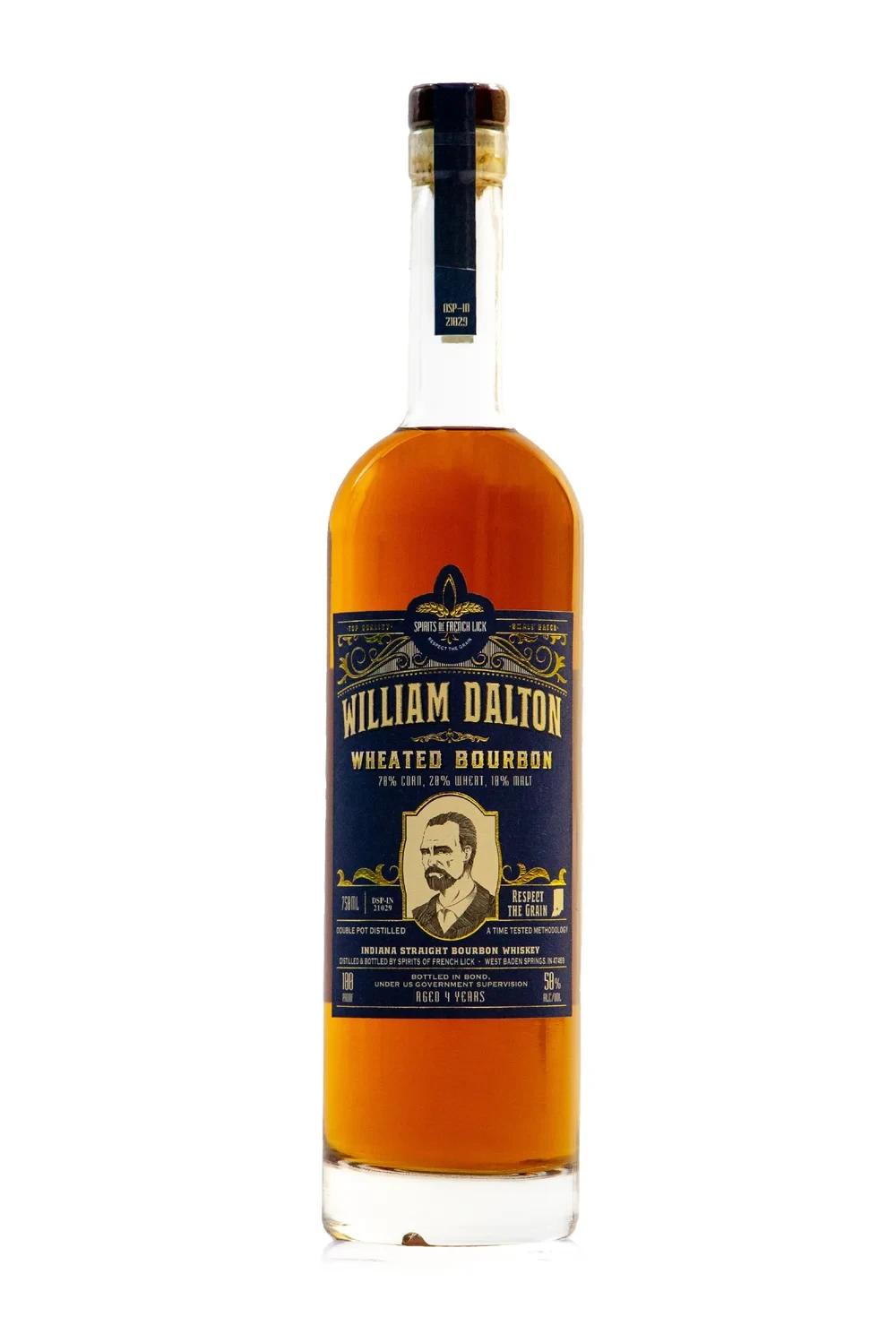 William Dalton Bottled-In-Bond Wheated Bourbon 750mL