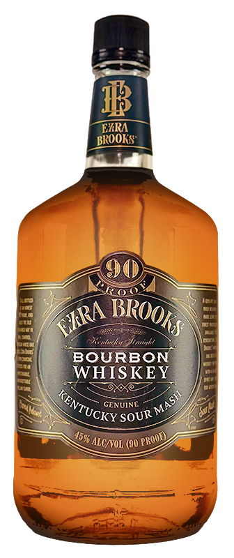 Ezra Brooks 90 Proof 1.75L