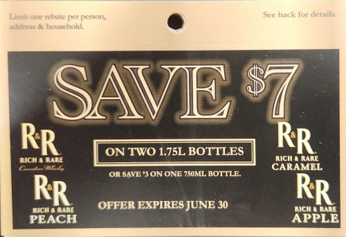 Rich & Rare Canadian Whiskey