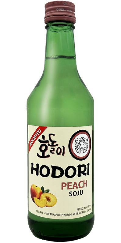 Hodori Peach Soju 375mL