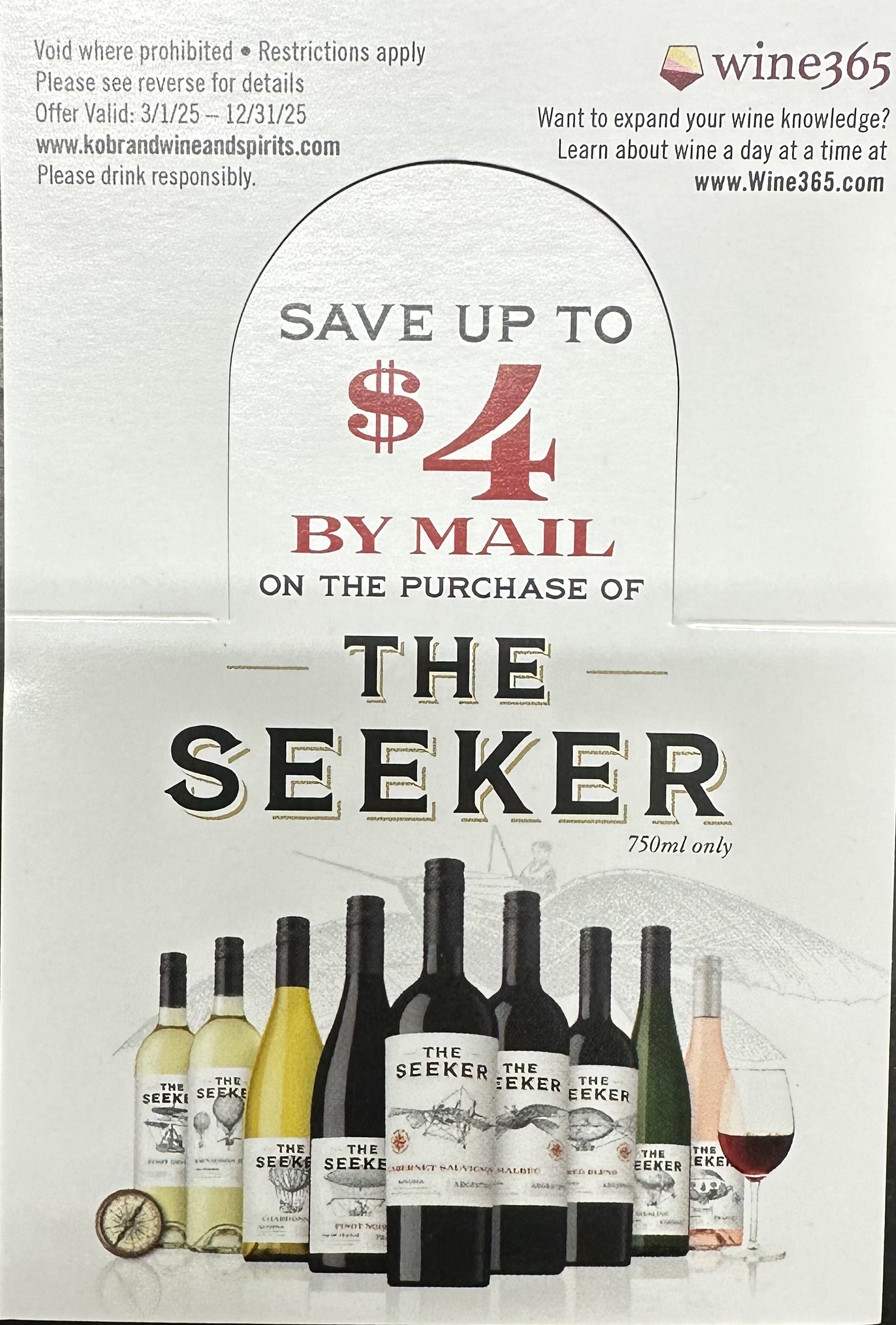 The Seeker wines