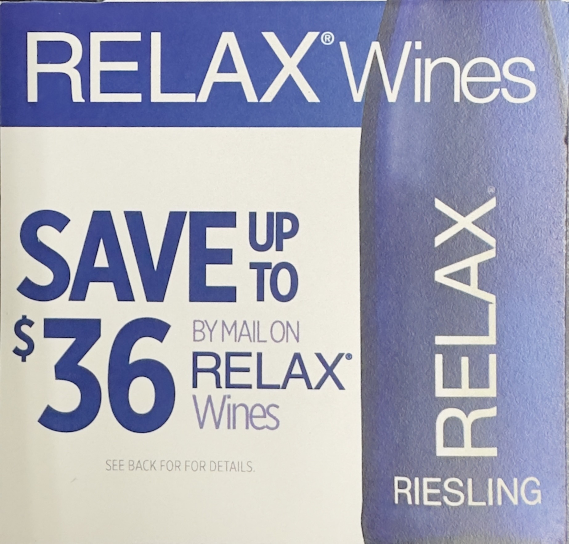 Relax Rieslings 750ml & 1.5L