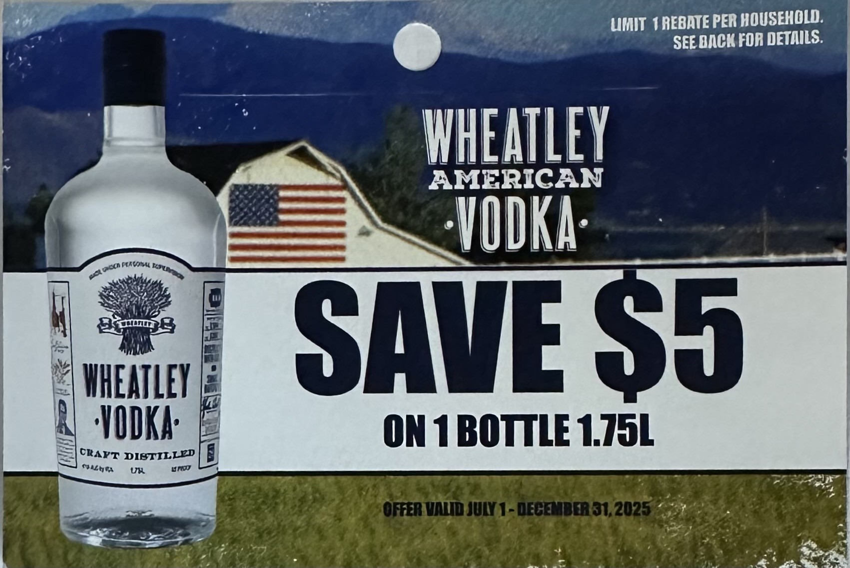 Wheatley Vodka 1.75L