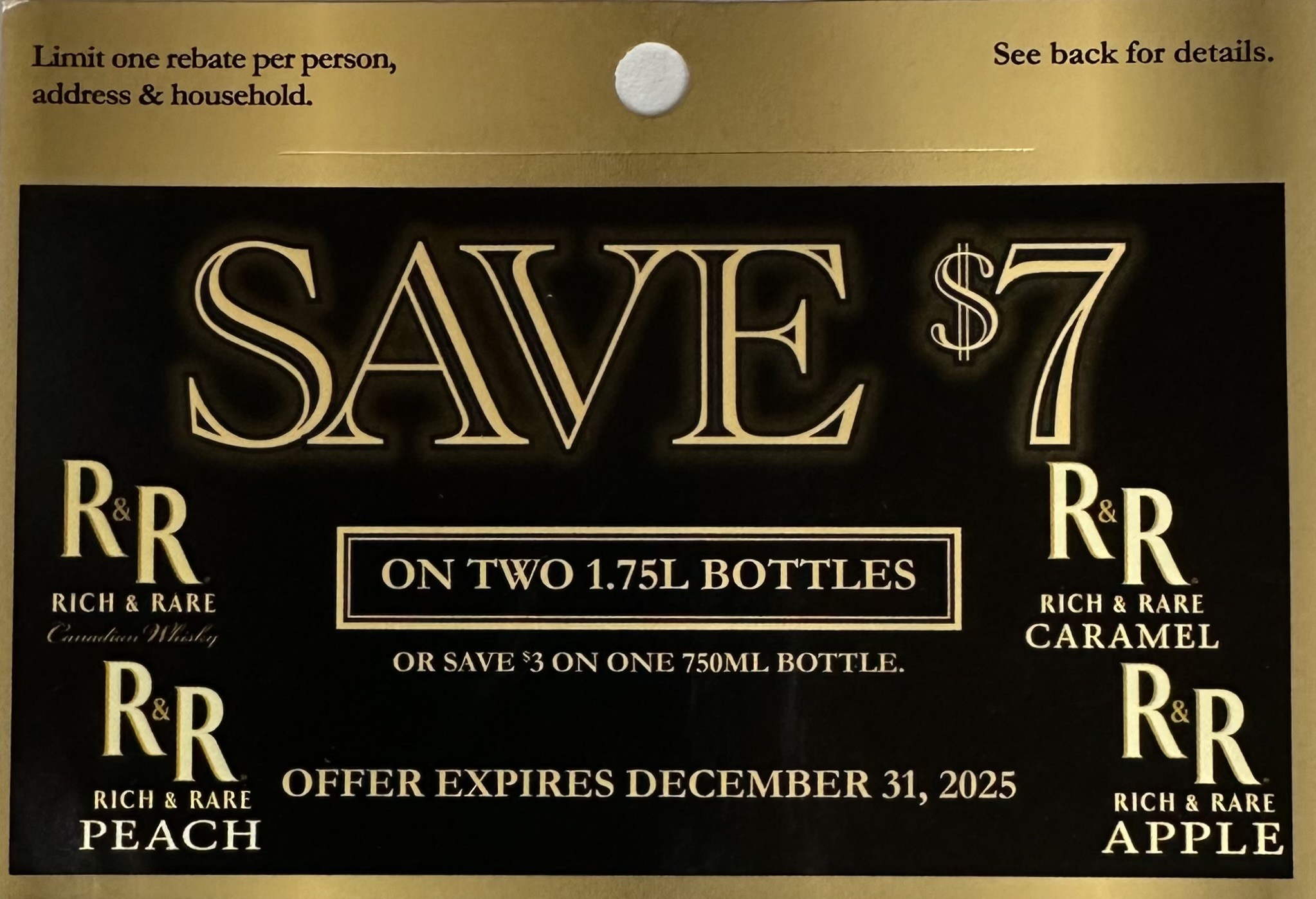 Rich & Rare Canadian Whiskey