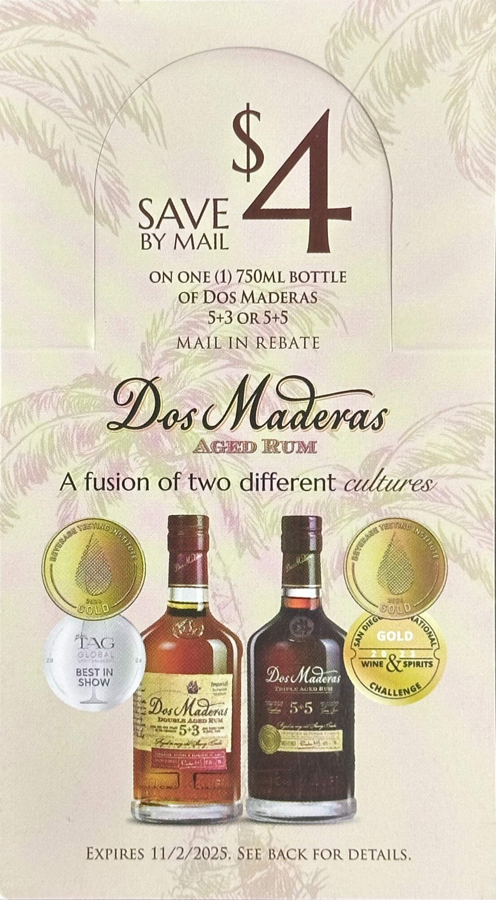 Dos Maderas Aged Rum
