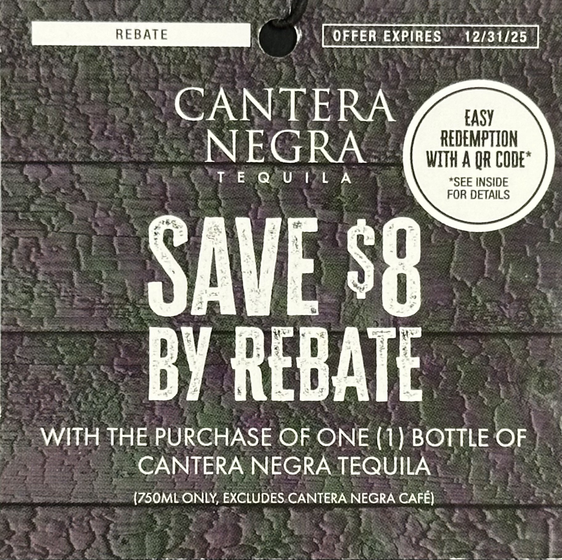 Cantera Negra Tequila