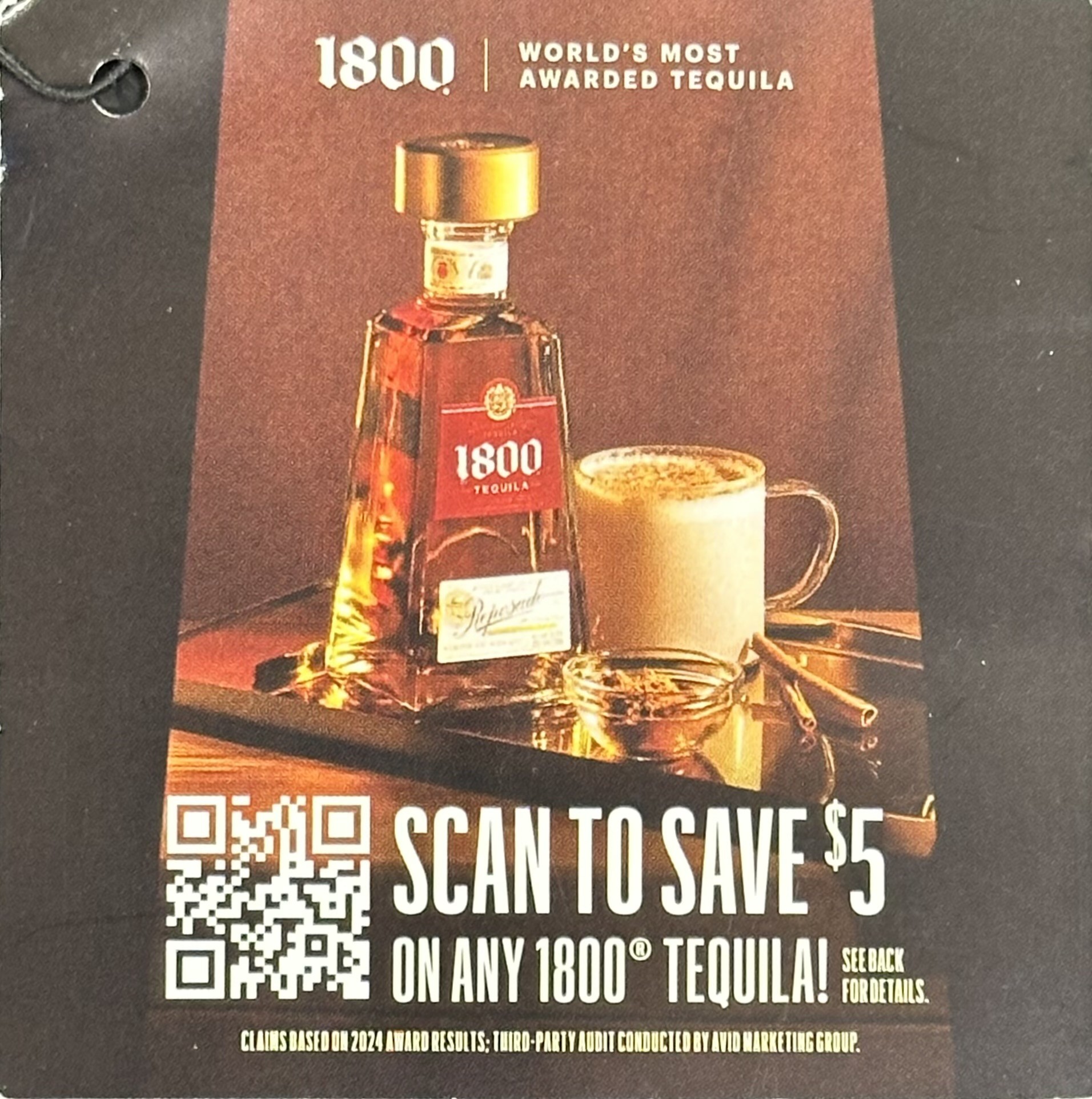1800 Tequila (750ml or Larger)