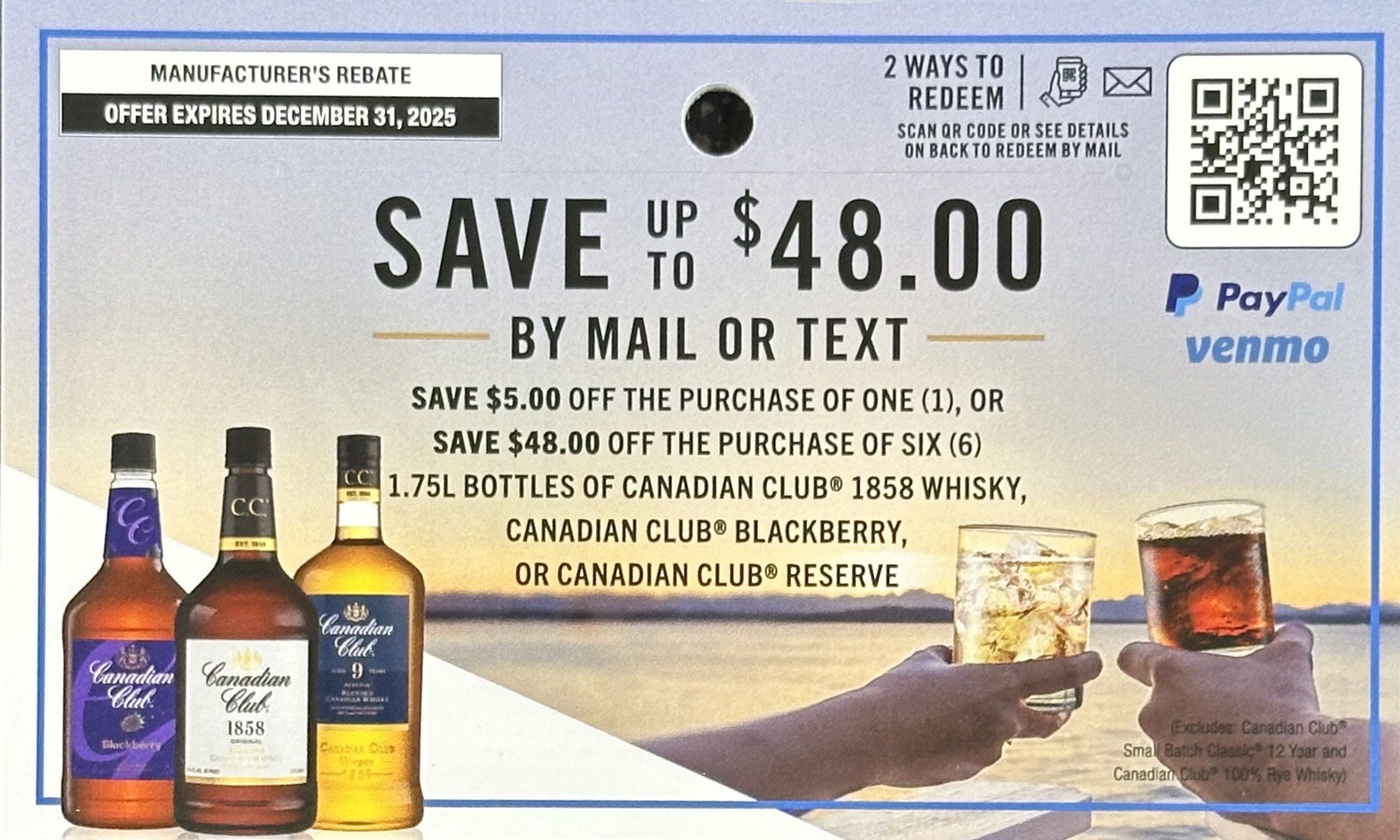 Canadian Club Whisky 1.75L