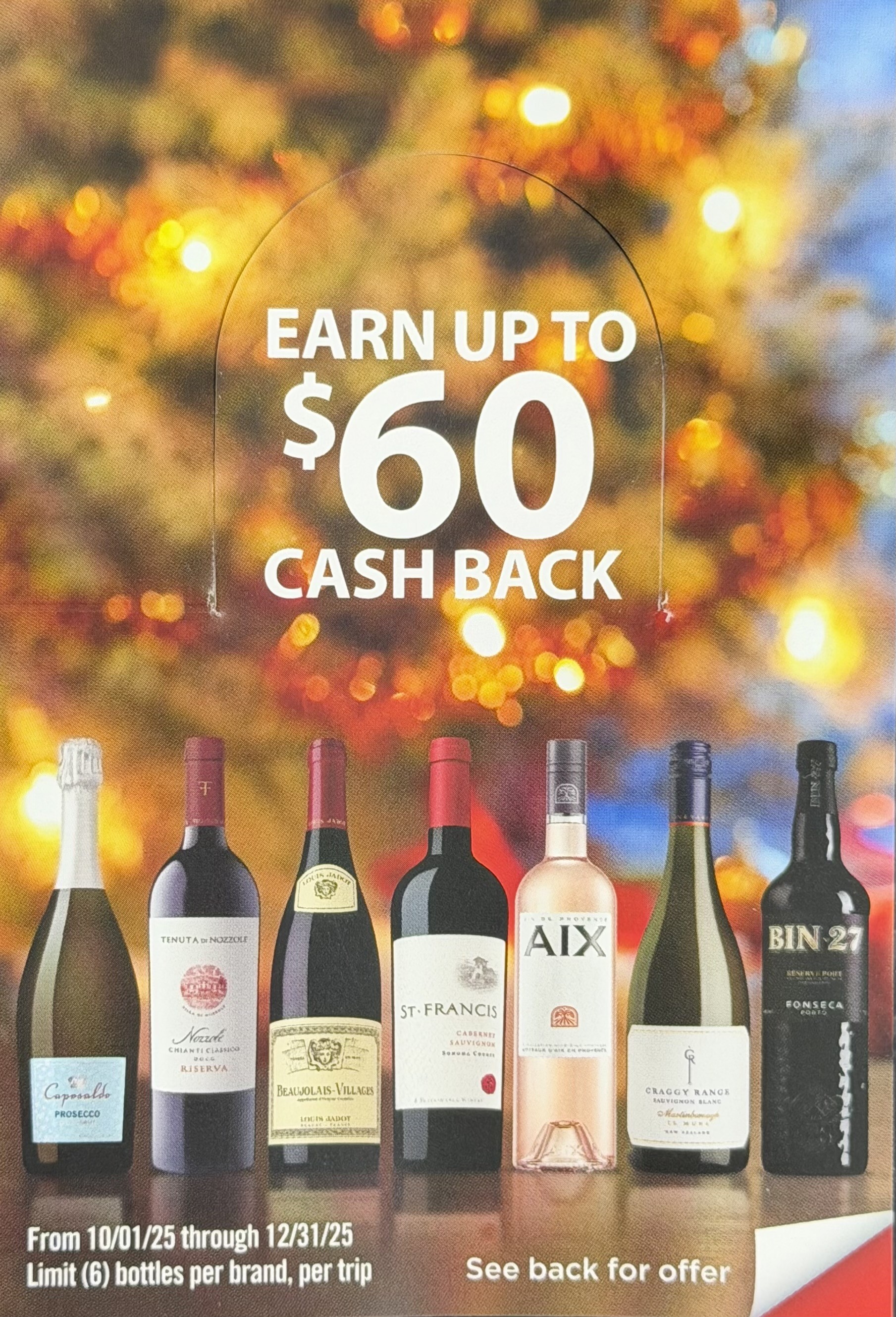 Jadot, St. Francis, Capsaldo, AIX, Bin 27, Montes, Tenuta di Nozzole