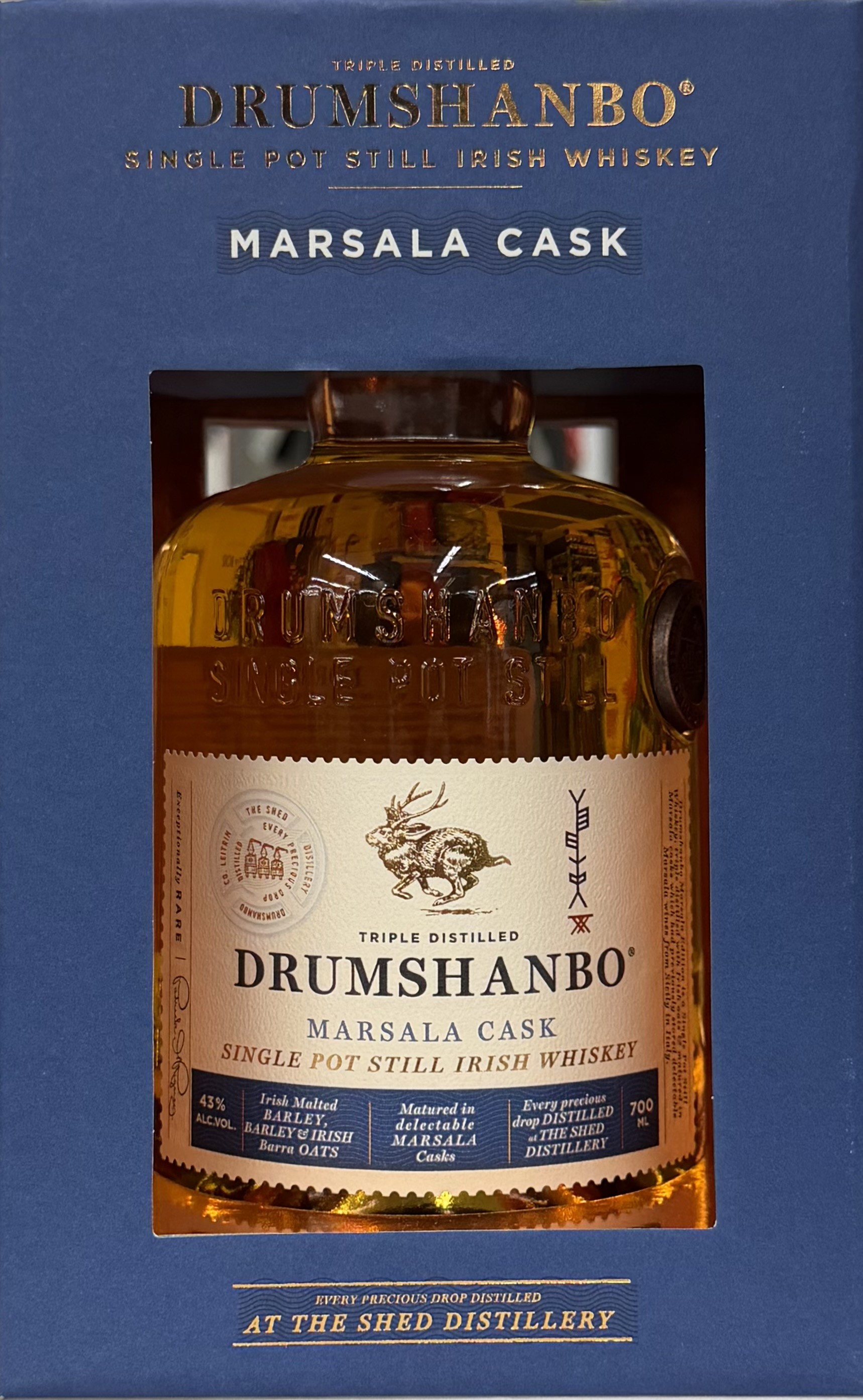 Drumshanbo Irish Whiskey Marsala Cask 700mL