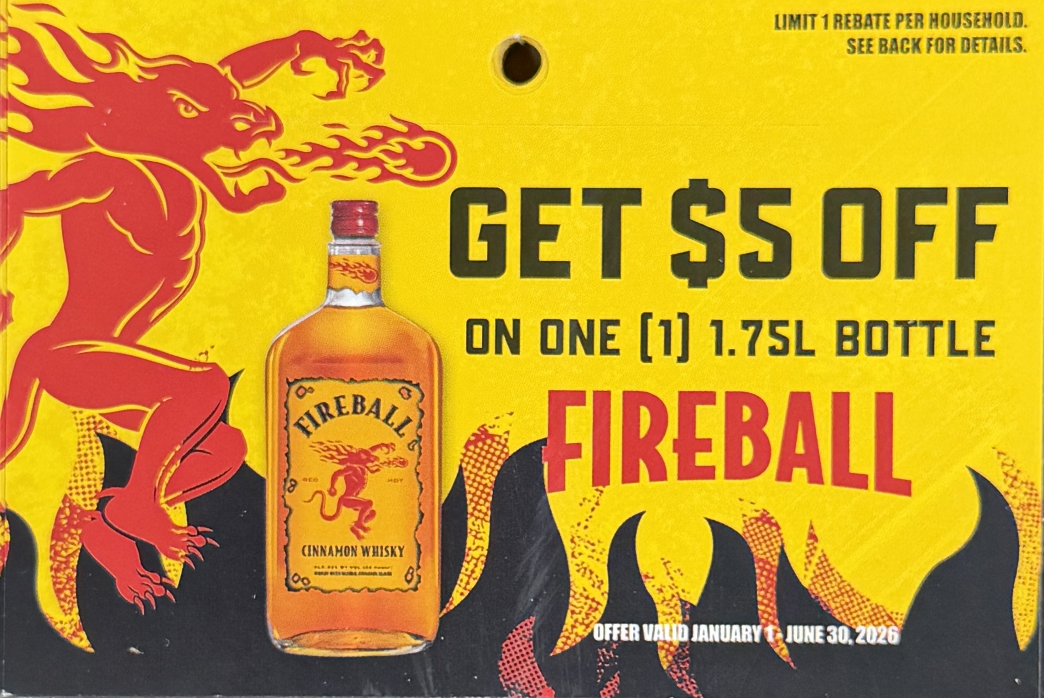 Fireball Whiskey 1.75L