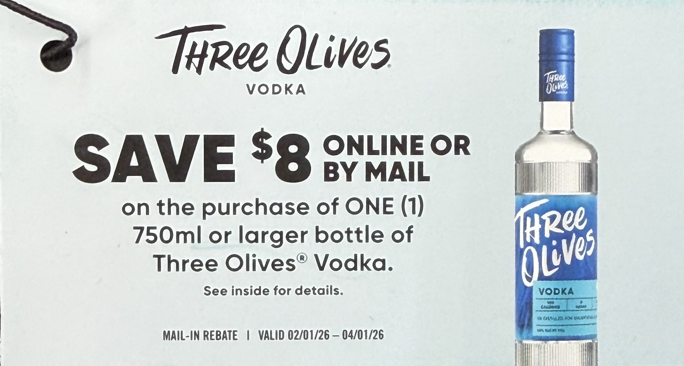 3 Olives Vodka