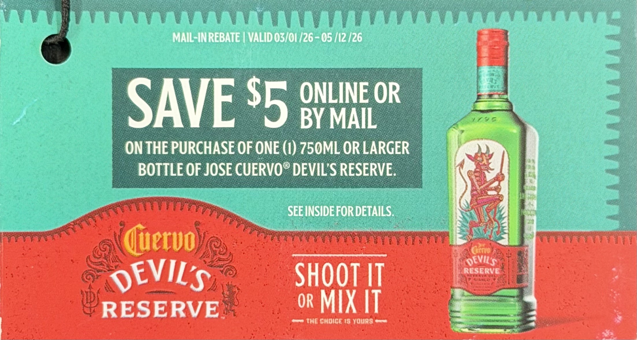 Jose Cuervo Devil's Reserve